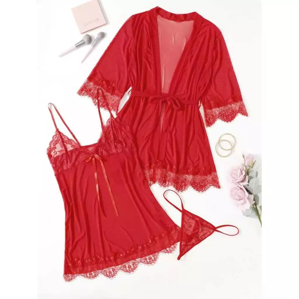 LindaGalz ZURY Pakaian Tidur Wanita Dewasa - Image 4