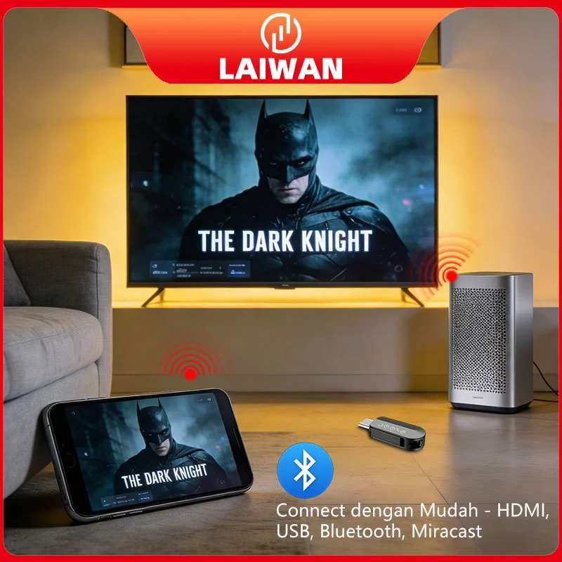 LAIWAN Smart TV 40 inch TV LED Digital Android TV FHD/UHD Televisi - Image 6