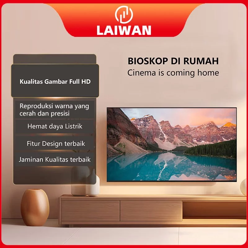 LAIWAN Smart TV 40 inch TV LED Digital Android TV FHD/UHD Televisi - Image 8