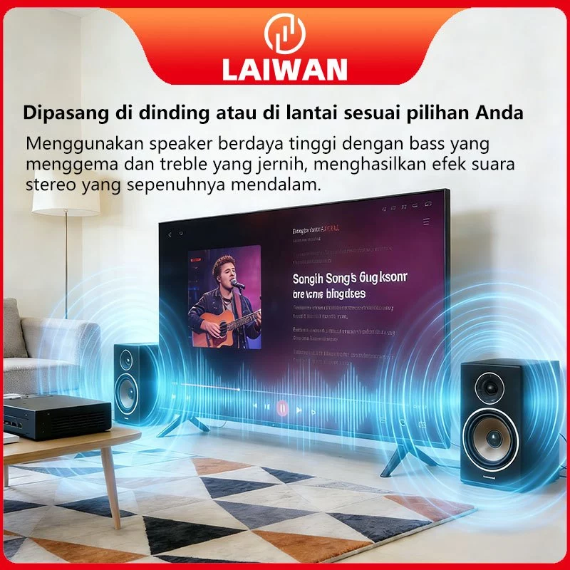 LAIWAN Smart TV 40 inch TV LED Digital Android TV FHD/UHD Televisi - Image 7